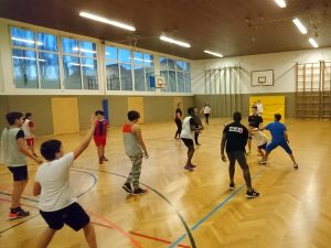 Flag Football Training mit den Stonefield Raptors 20180119 flag football stonefield raptors 1