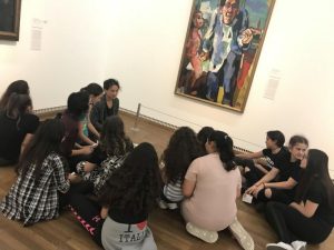 Das Wirtschaftsmuseum war zu Besuch leopoldmuseum 1