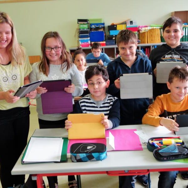 ipad Klasse in der NMS Wirtschaft Technik